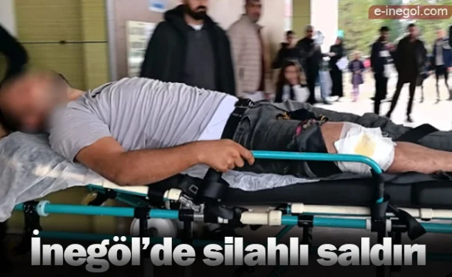 İnegöl'de silahlı saldırı