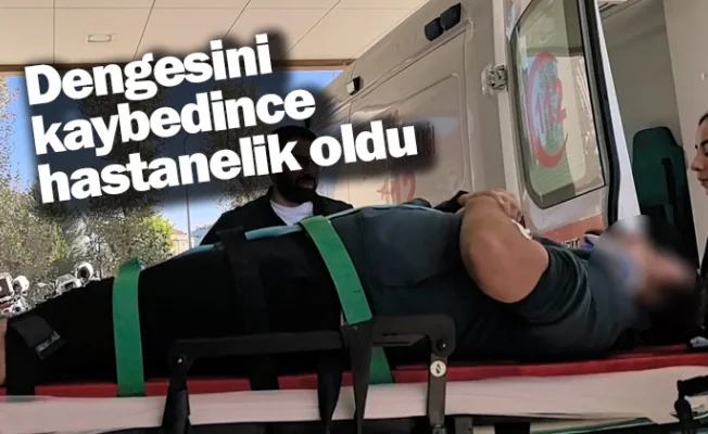 Dengesini kaybedince hastanelik oldu