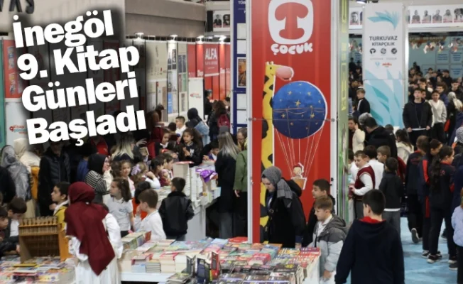İnegöl 9. Kitap Günleri Başladı
