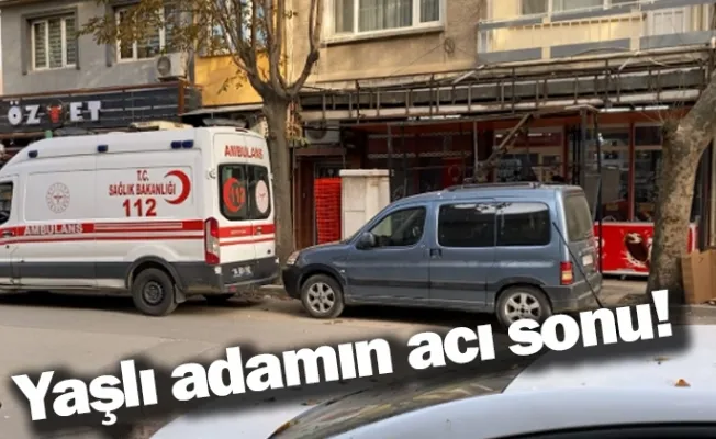 Yaşlı adamın acı sonu!