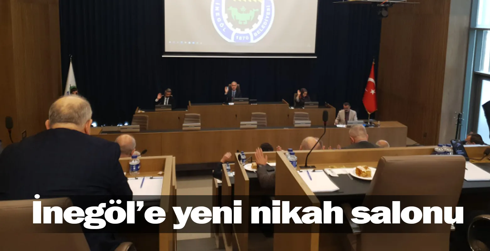 İnegöl'e yeni nikah salonu