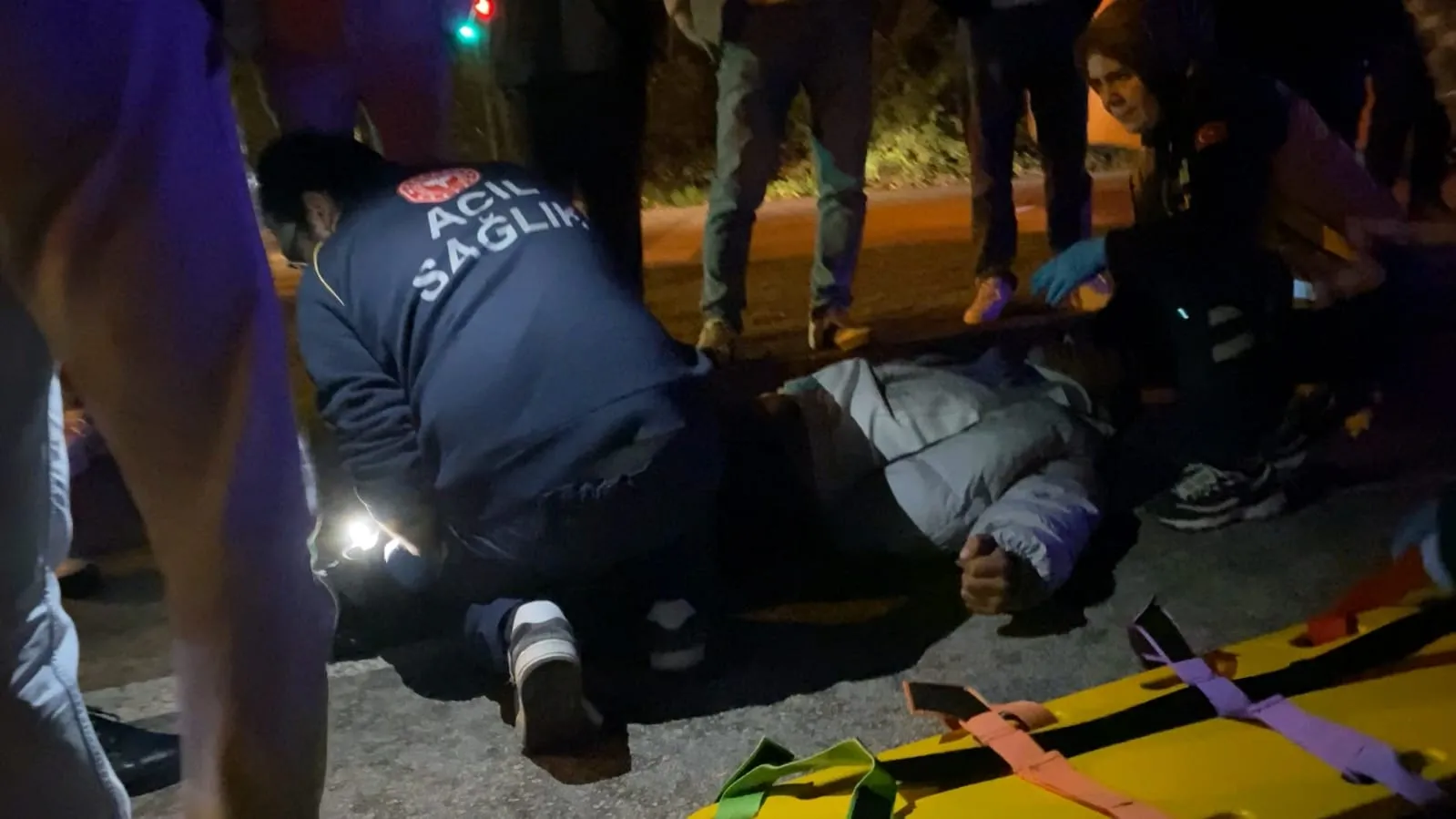 Çevre yolunda kotkutan kaza