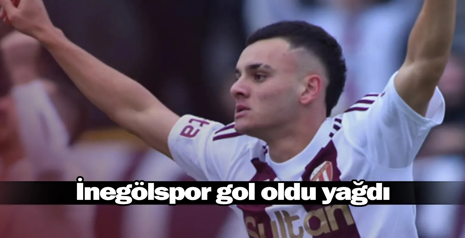 İnegölspor gol oldu yağdı