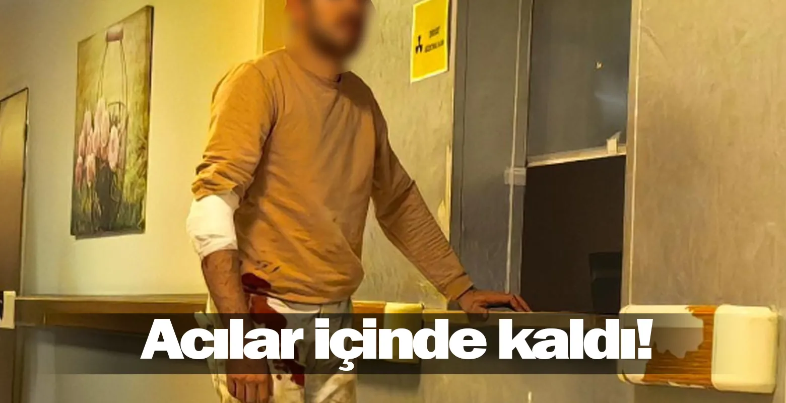 Acılar içinde kaldı!