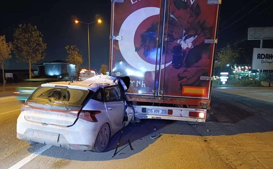 İnegöl'de feci kaza!