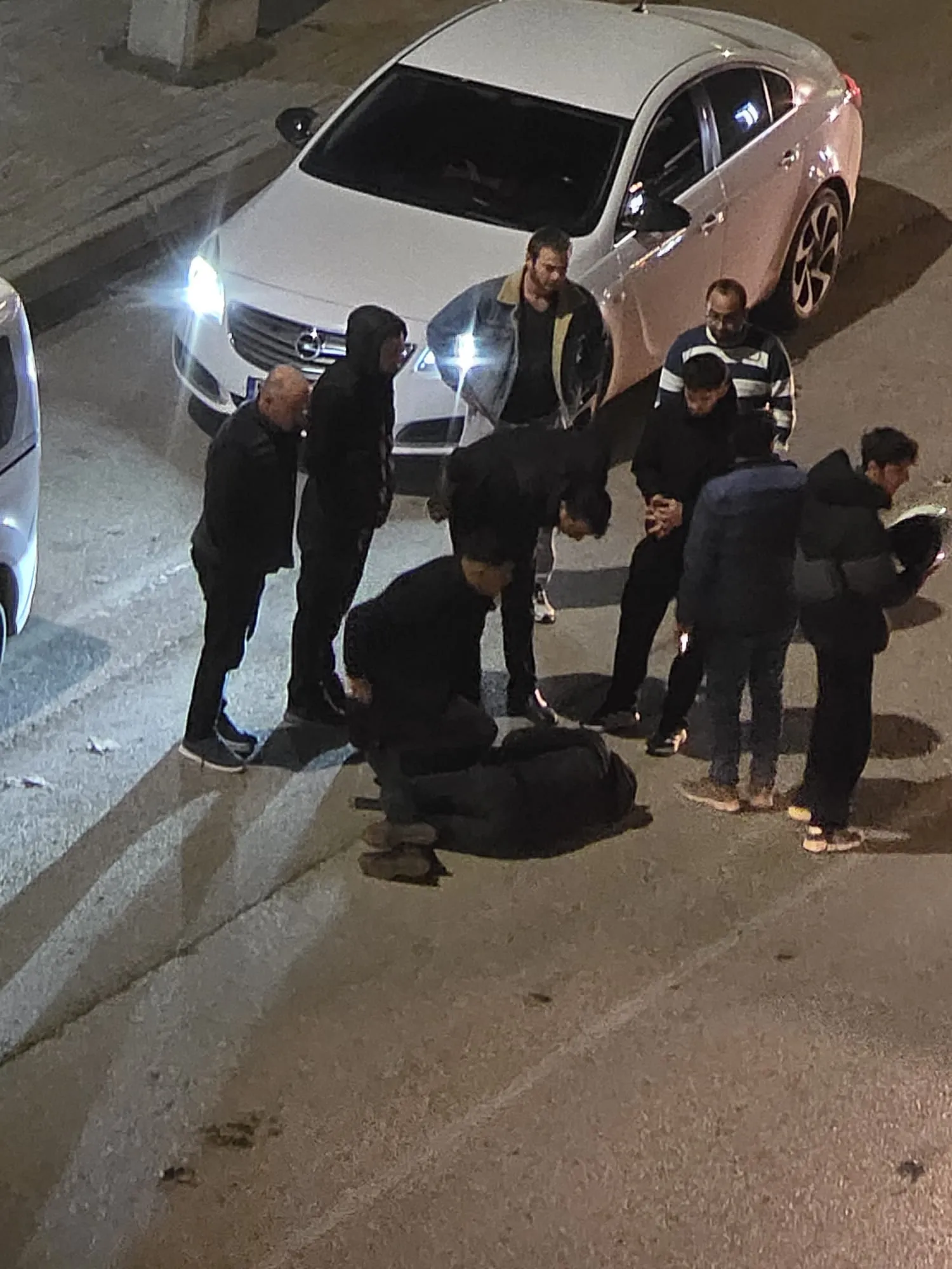 Motosiklet sürücüsü yaralandı