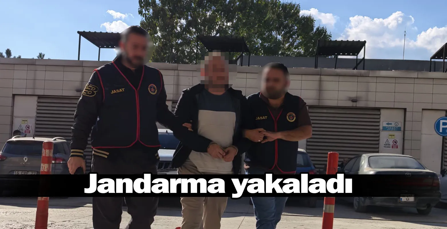 Jandarma yakaladı