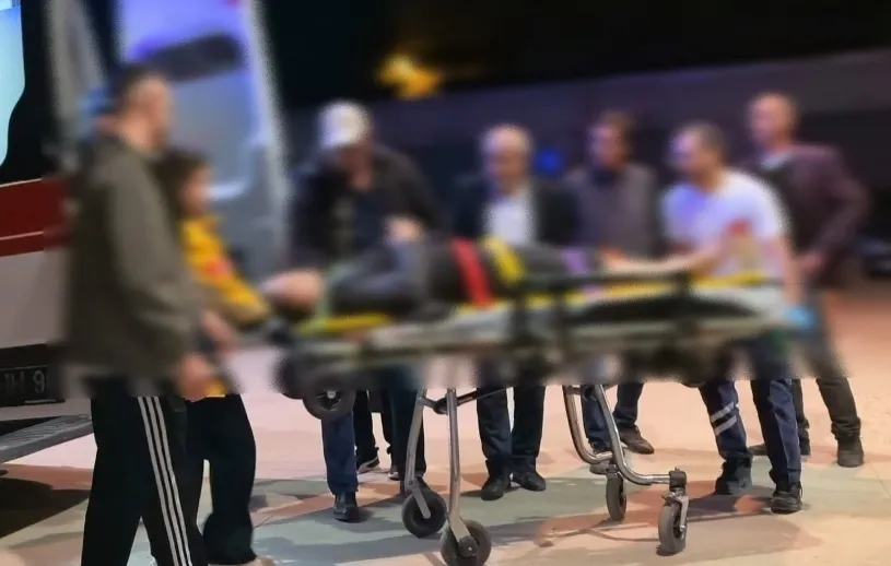 El frenini çekmeyi unutunca...