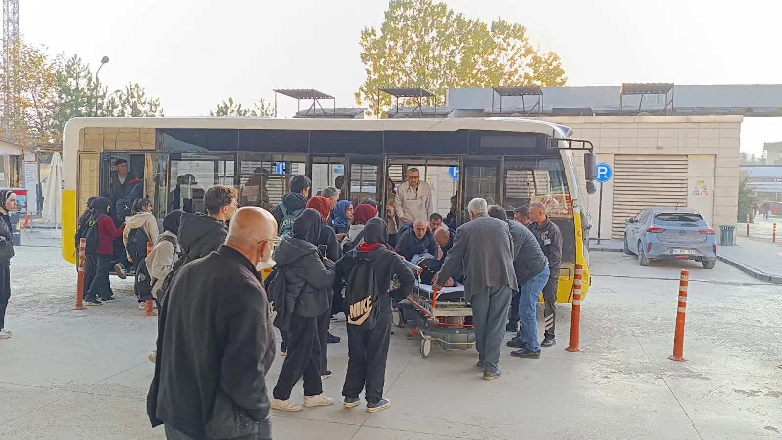 Otobüs şoföründen hayat kurtaran hamle