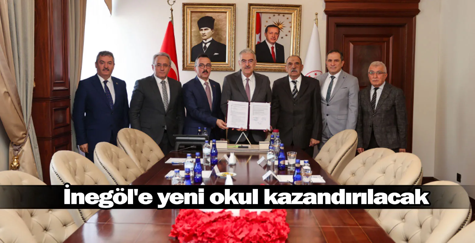 İnegöl'e yeni okul kazandırılacak
