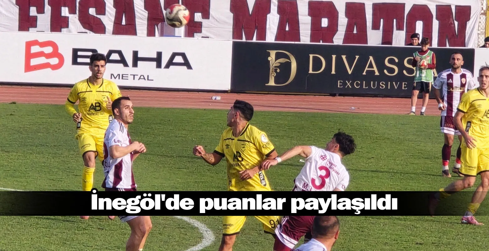 İnegöl'de puanlar paylaşıldı