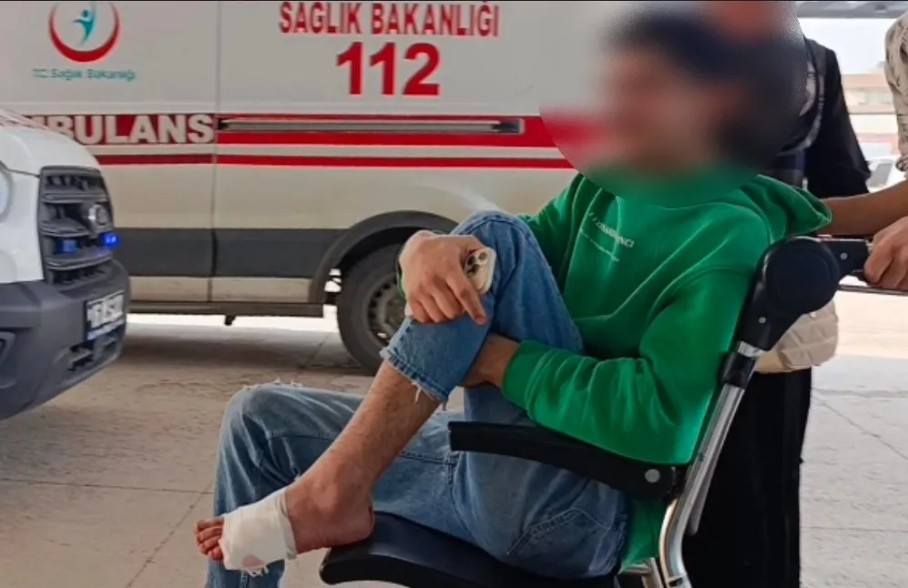 Bir anlık dikkatsizlik hastanelik etti!
