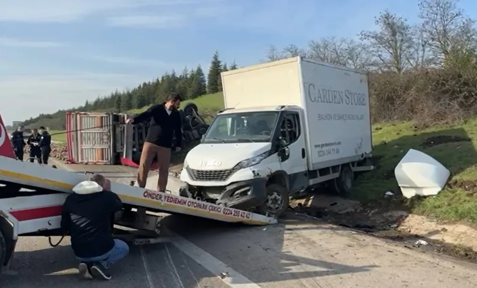 Feci kazada İnegöllü Mobilyacı hayatını kaybetti