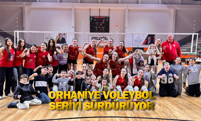 Orhaniye Voleybol seriyi sürdürüyor