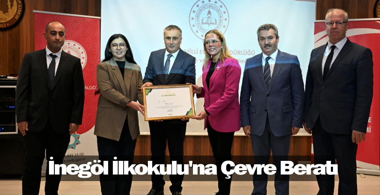 İnegöl İlkokulu'na Çevre Beratı