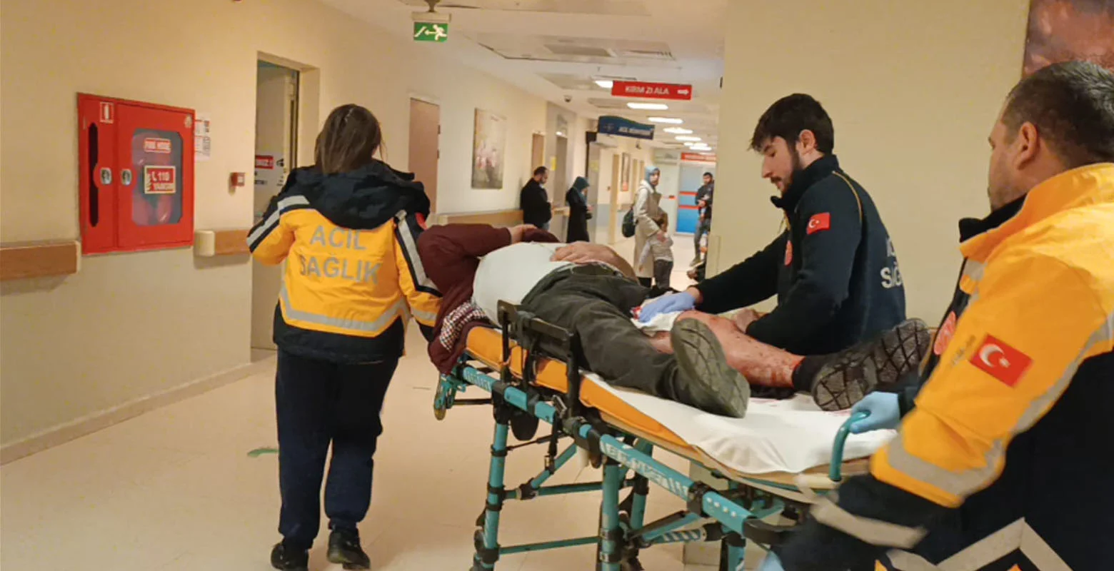 İnegöl'de silahlı kavga