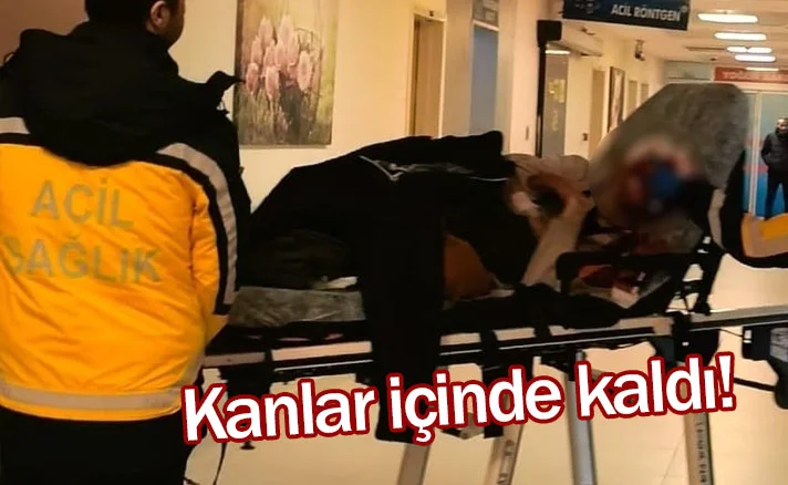 Kanlar içinde kaldı!