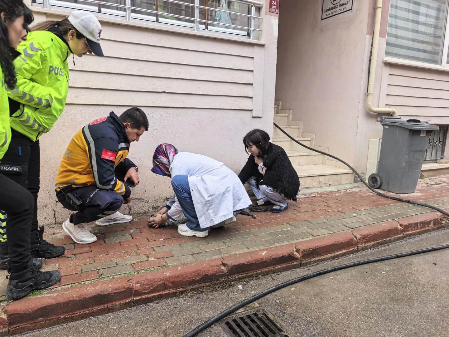 İnegöl'de ekipler seferber oldu