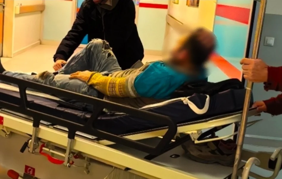 Bisiklet Sürücü Yaralandı