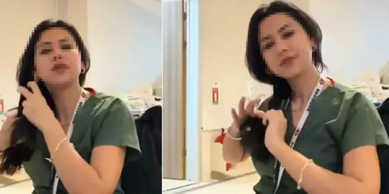 Saç örme akımına katılan hemşire görevinden uzaklaştırıldı