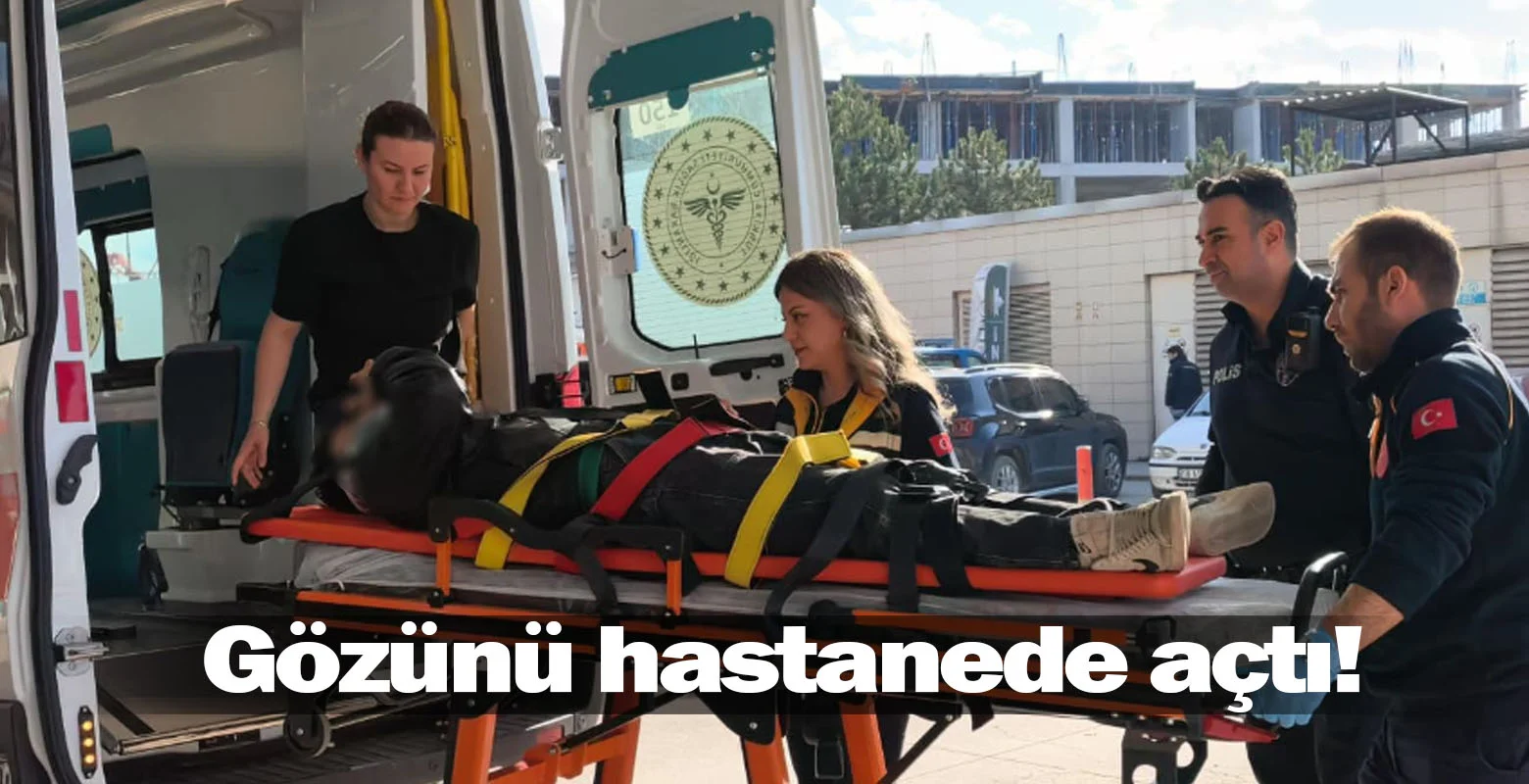 İnegöl'de gözünü hastanede açtı!