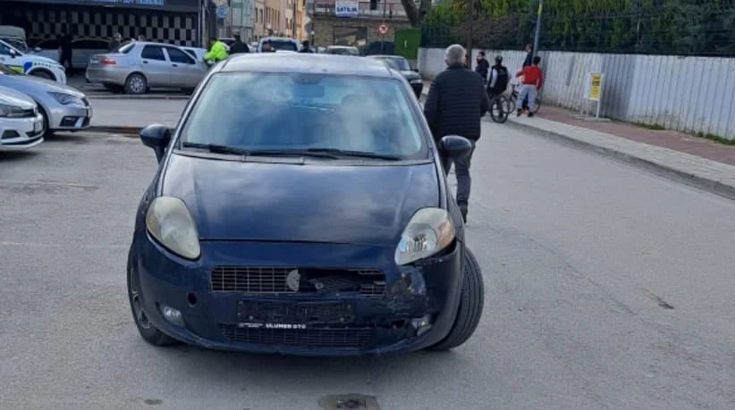 İnegöl'de korkutan kaza