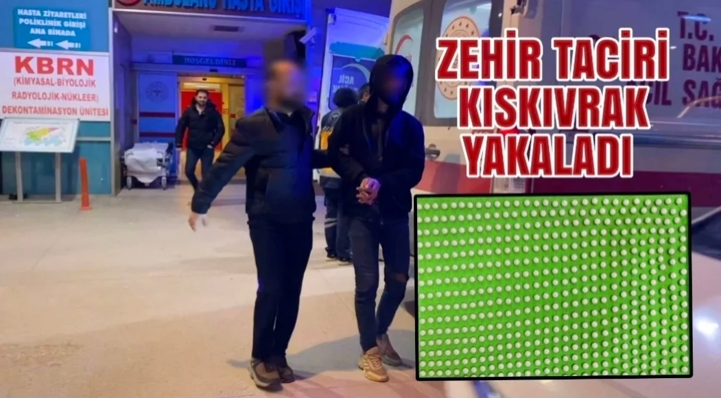 İnegöl'de zehir taciri kıskıvrak yakaladı