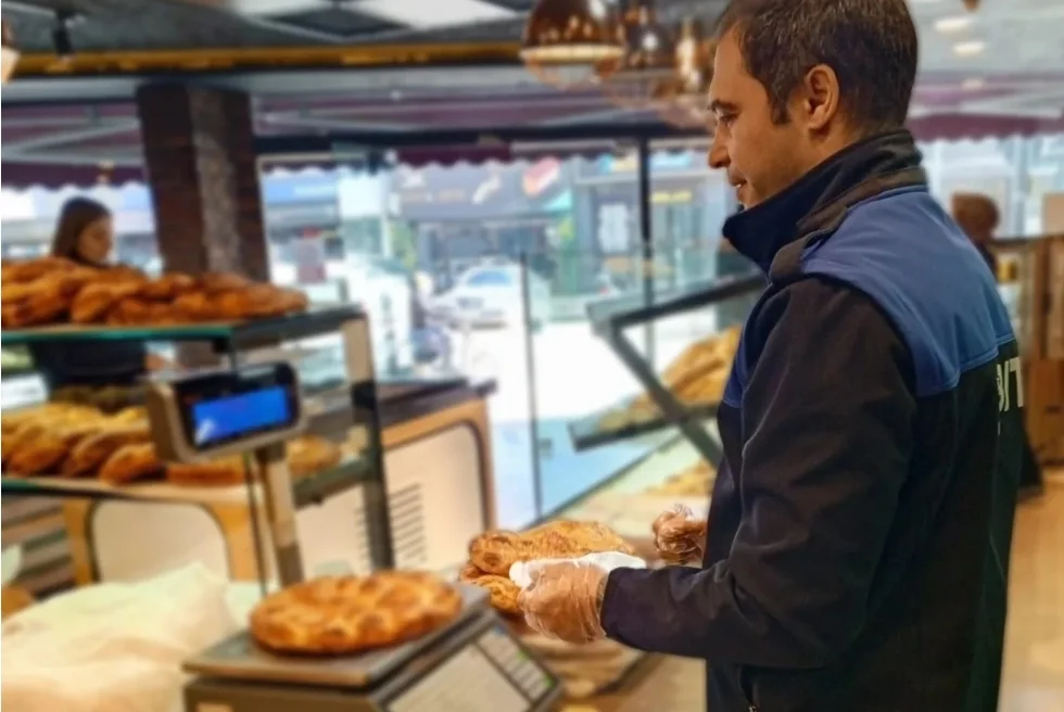 Zabıta Ekiplerinden Ekmek Fırınları Ve Unlu Mamul Üreticilerine Denetim