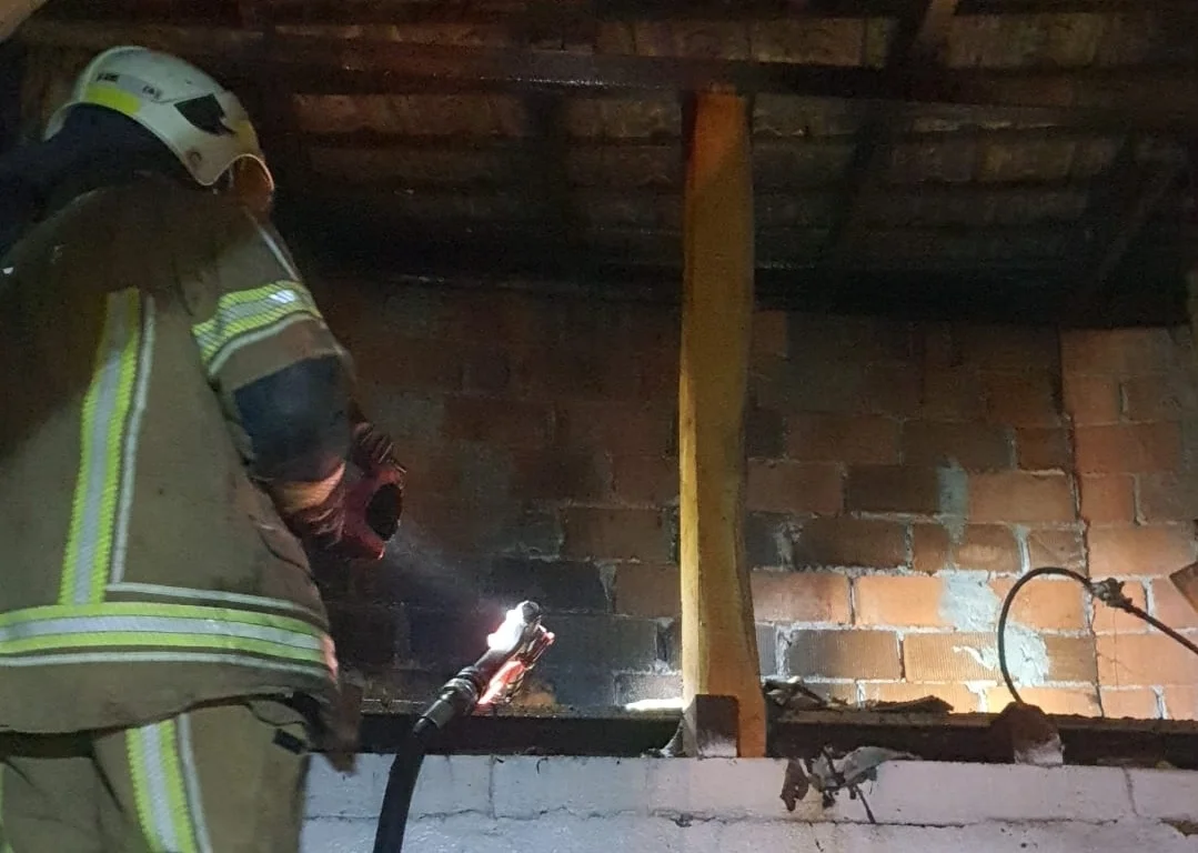 İnegöl'de yangın paniği!