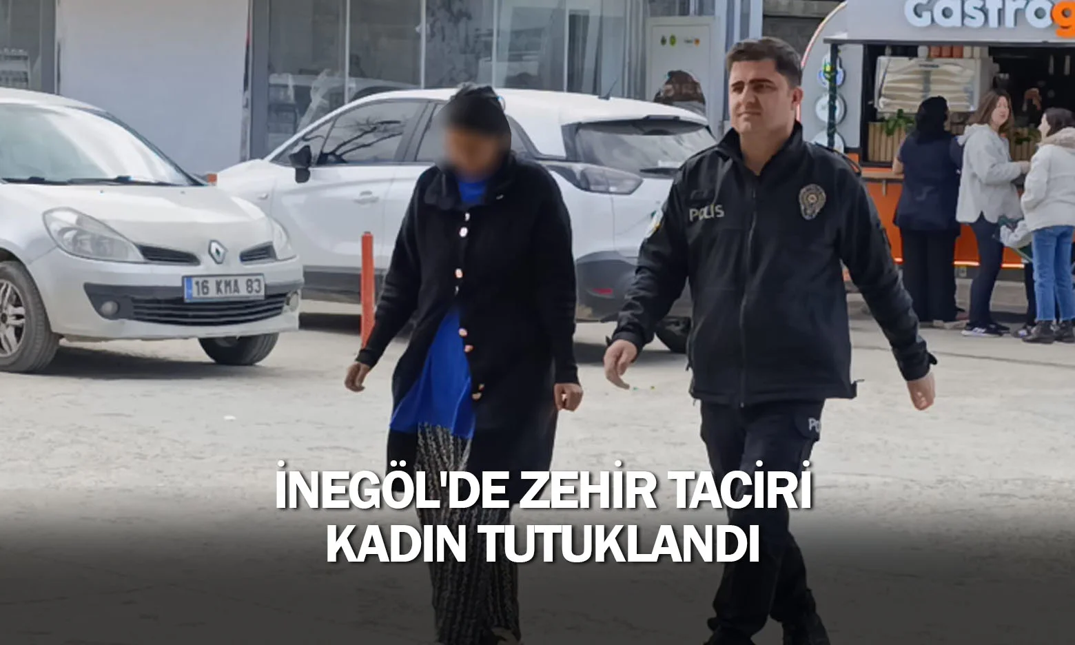 İnegöl'de zehir taciri kadın tutuklandı