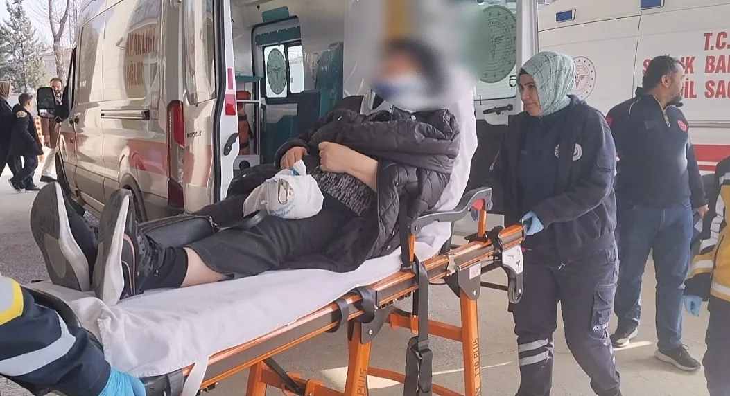 Karşıdan karşıya geçmek isterken ...