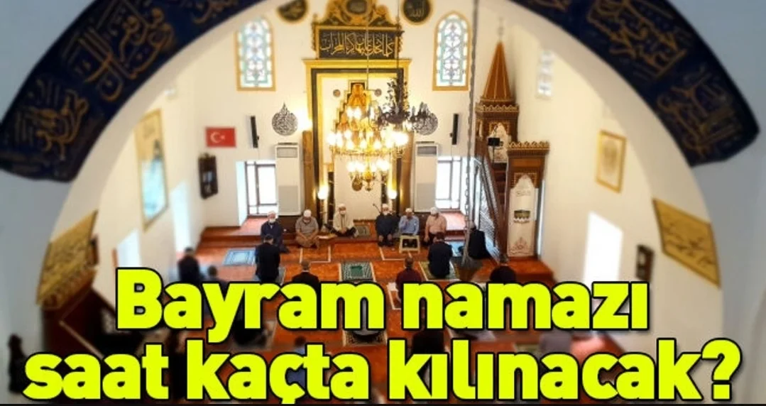 İnegöl'de bayram namazı saat kaçta kılınacak?