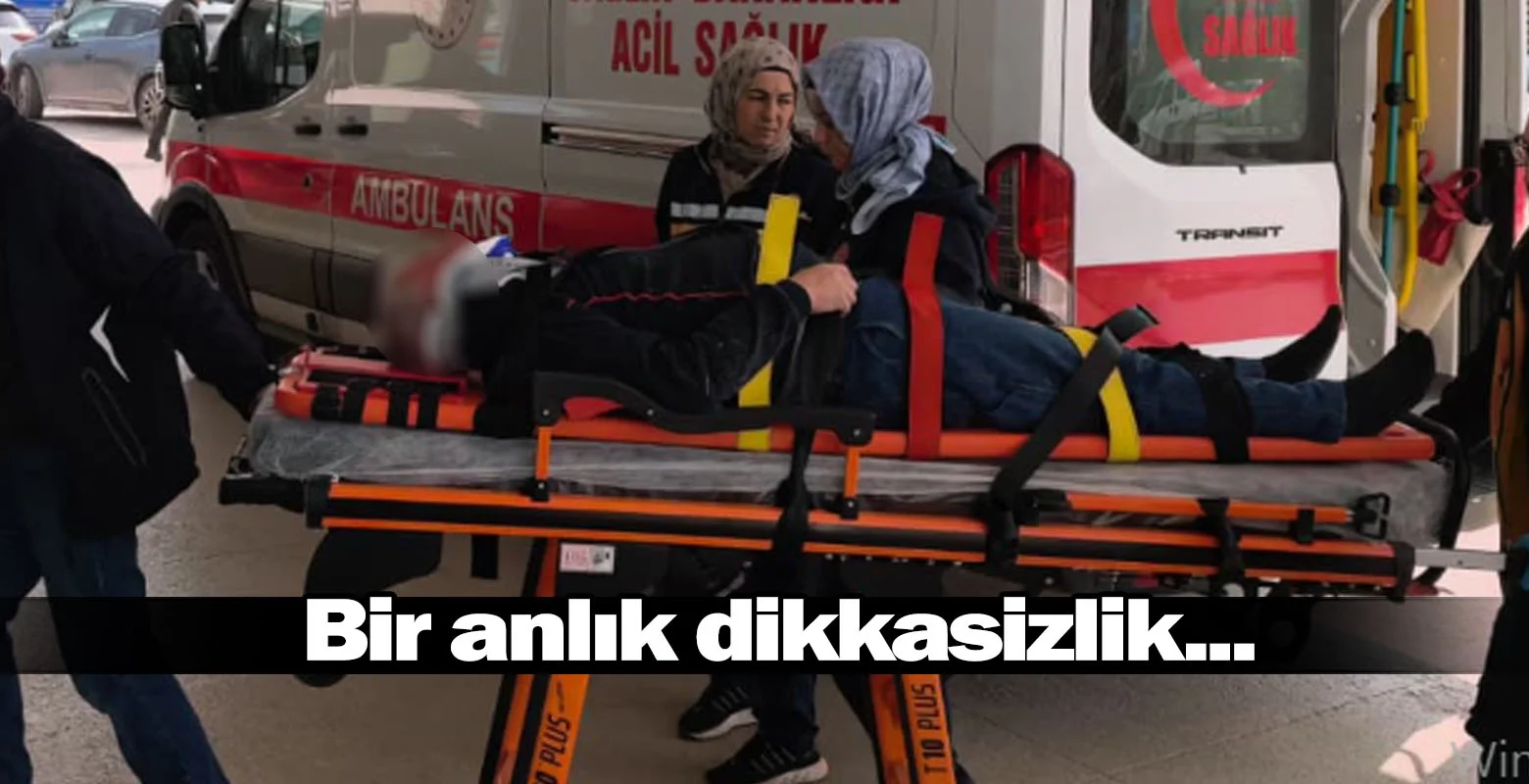 Bir anlık dikkatsizlik...