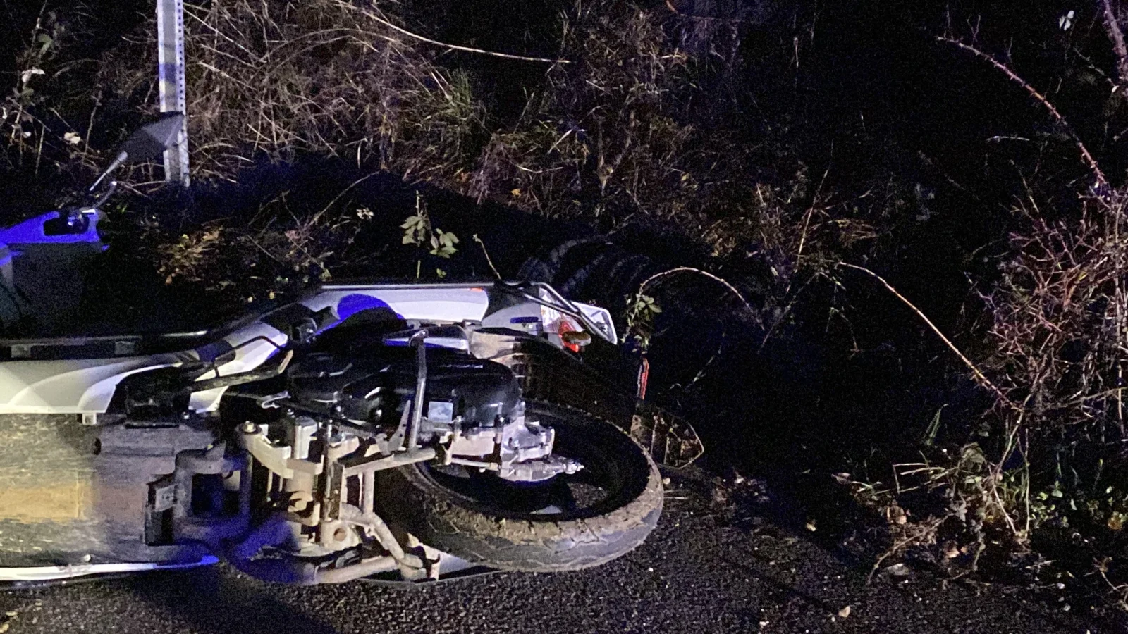 İnegöl'de motosiklet kazası can aldı