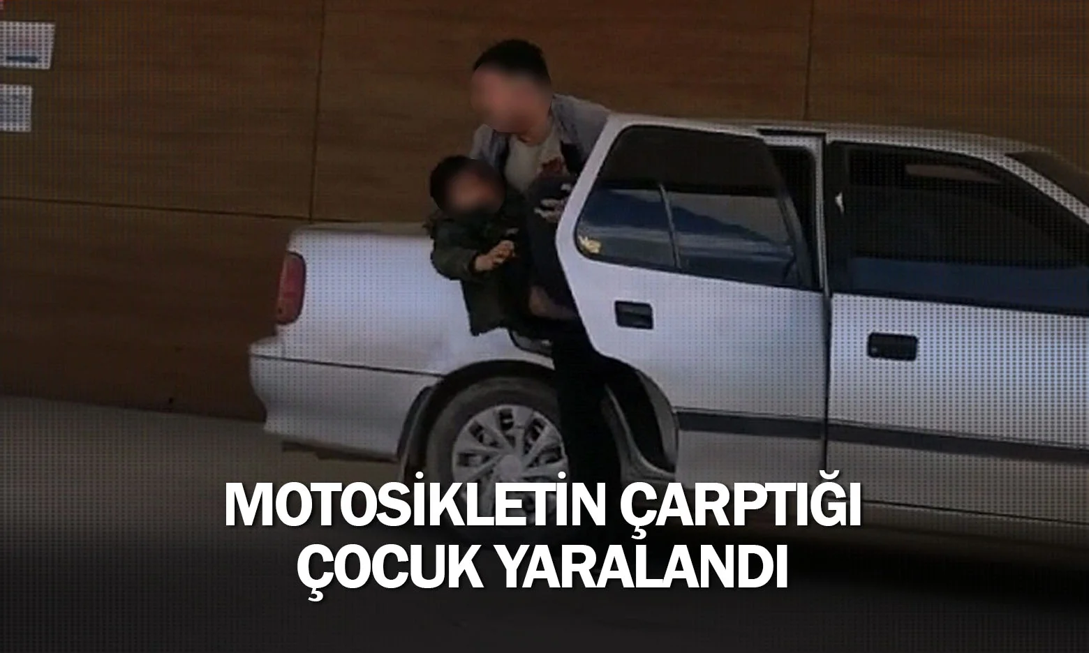 İnegöl'de motosikletin çarptığı çocuk yaralandı