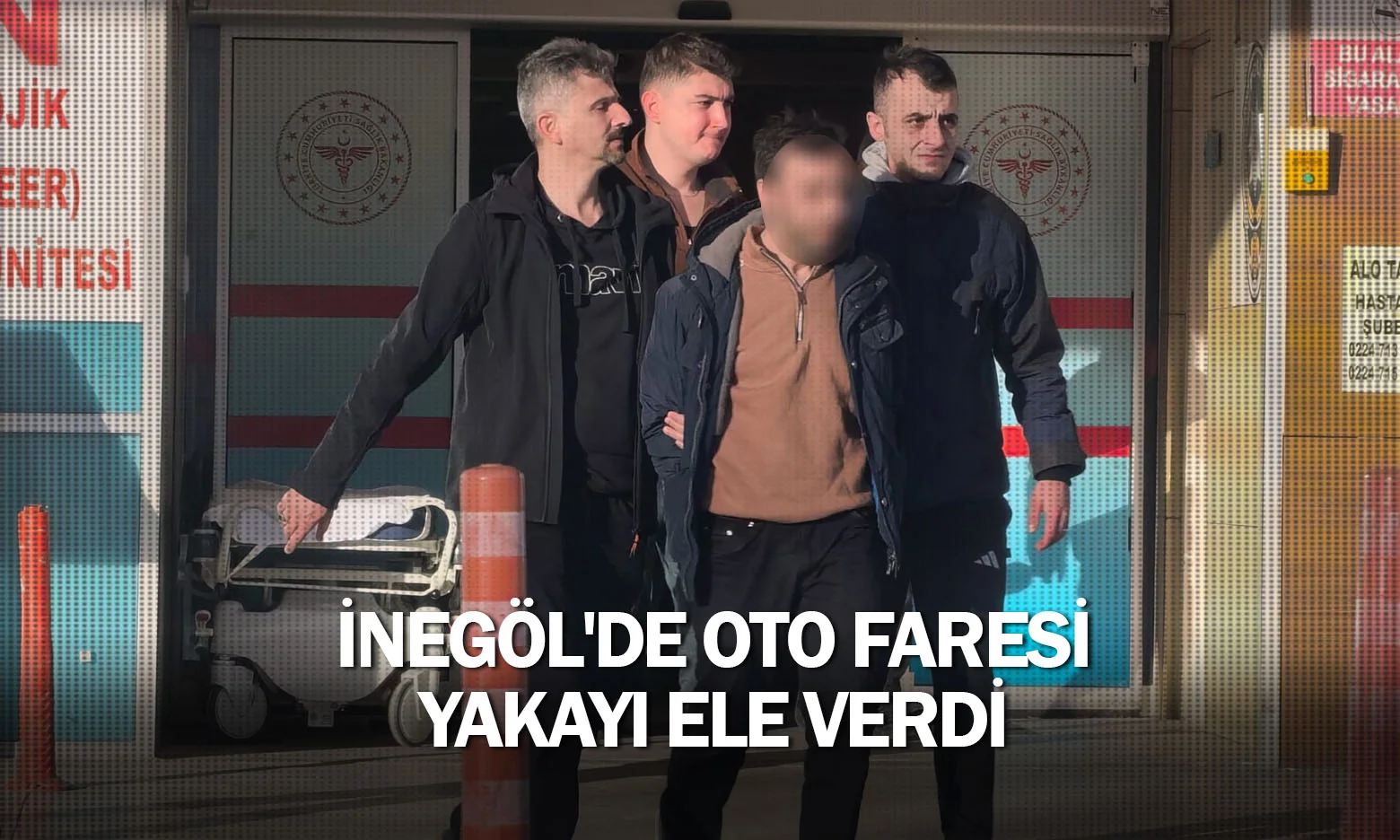 İnegöl'de oto faresi yakayı ele verdi
