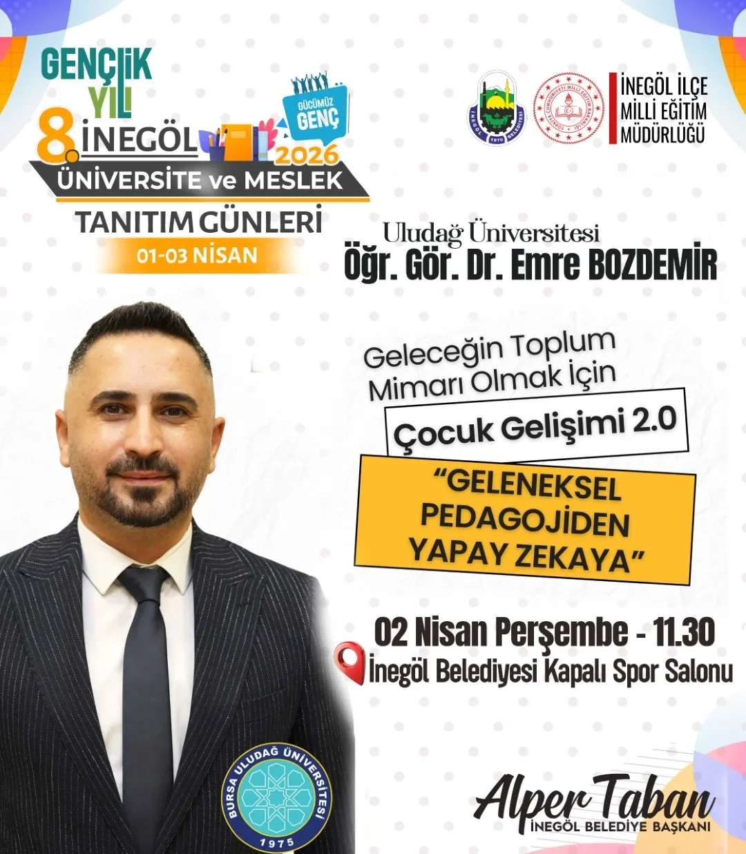 İnegöl’de üniversite ve meslek tanıtım günleri başlıyor