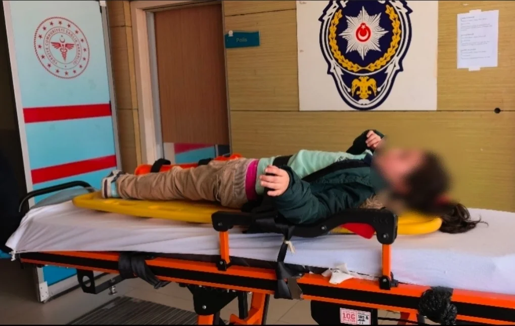 Karşıdan karşıya geçmek isterken ...