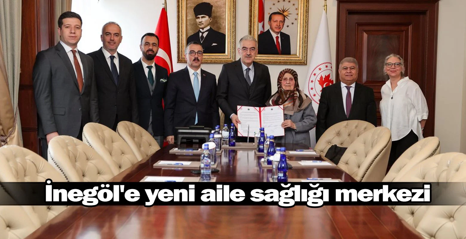 İnegöl'e yeni aile sağlığı merkezi