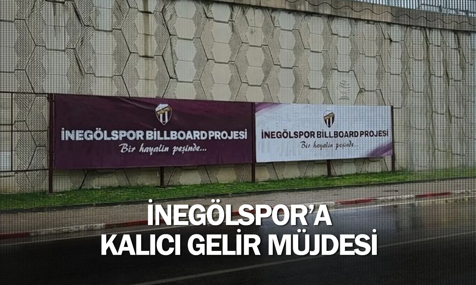 İnegölspor'a kalıcı gelir müjdesi