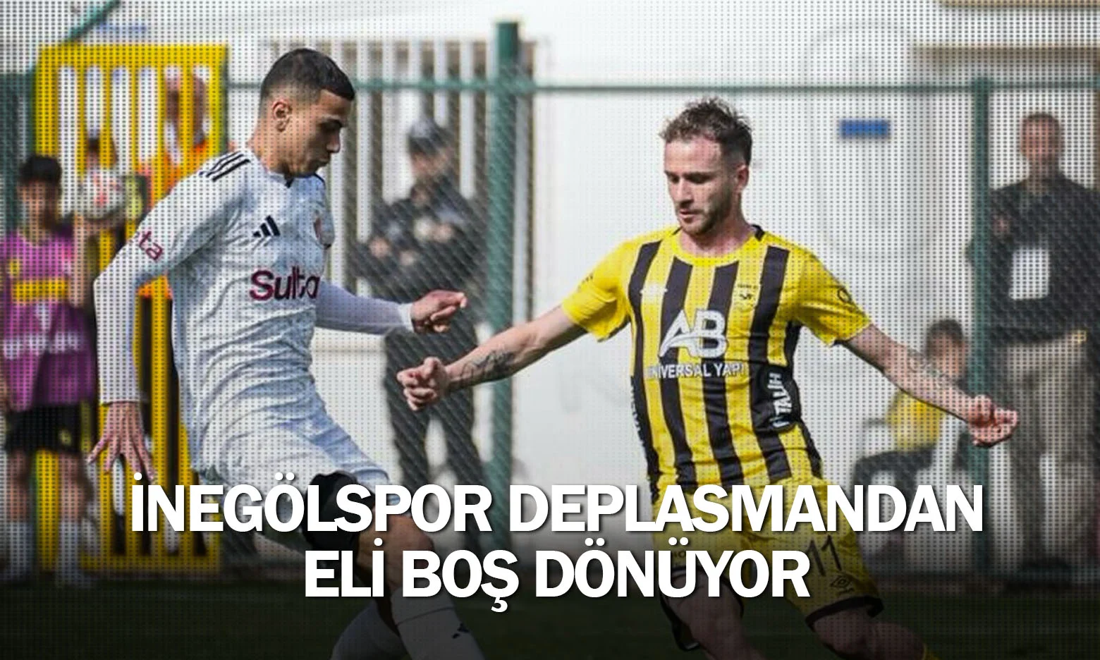 İnegölspor deplasmandan eli boş dönüyor