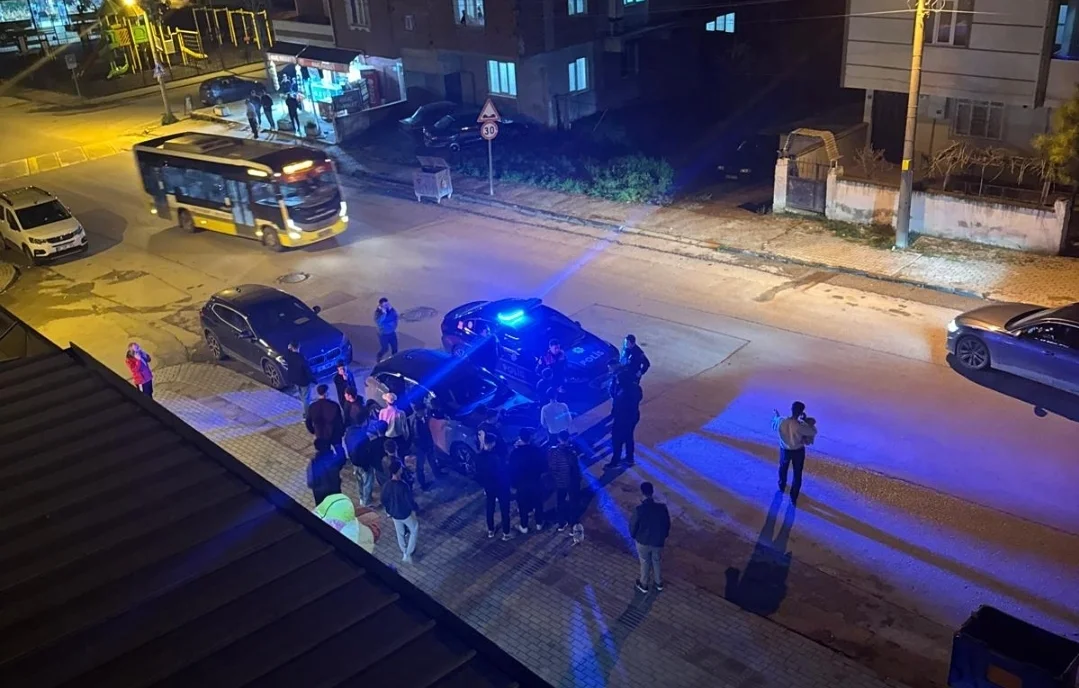 İnegöl'de gergin anlar!