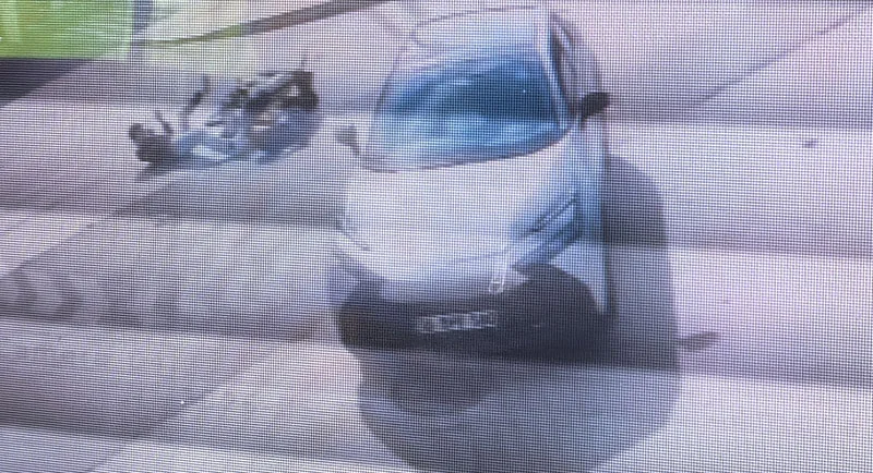 İnegöl'de kaza anı güvenlik kamerasında