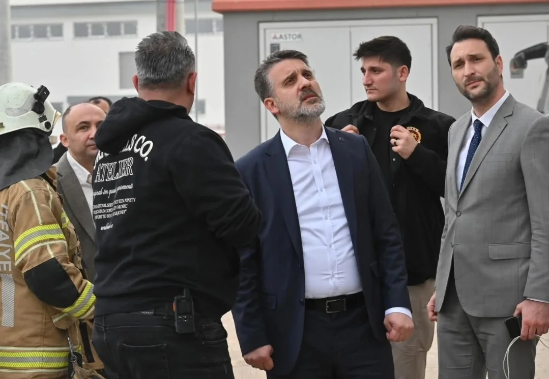 Biba, İnegöl'de yangın bölgesinde incelemelerde bulundu