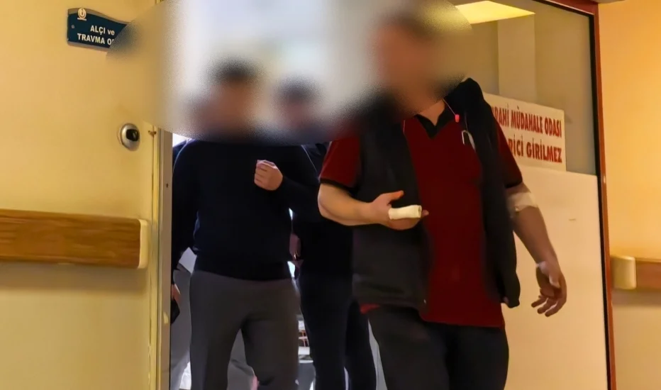 İşçinin parmağı koptu!