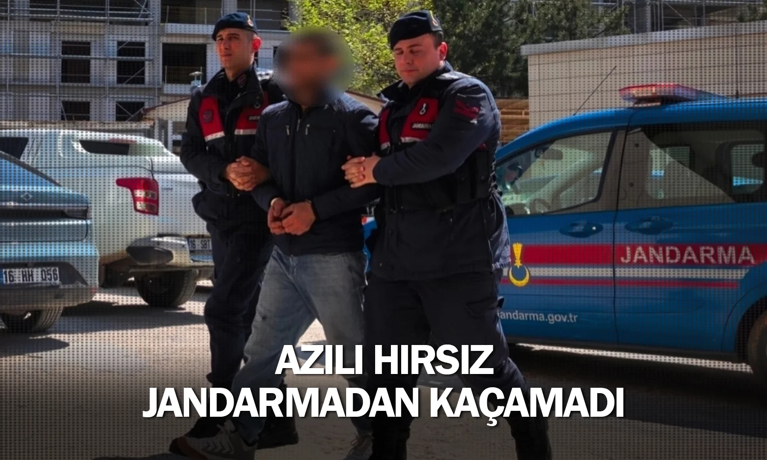 Azılı hırsız jandarmadan kaçamadı