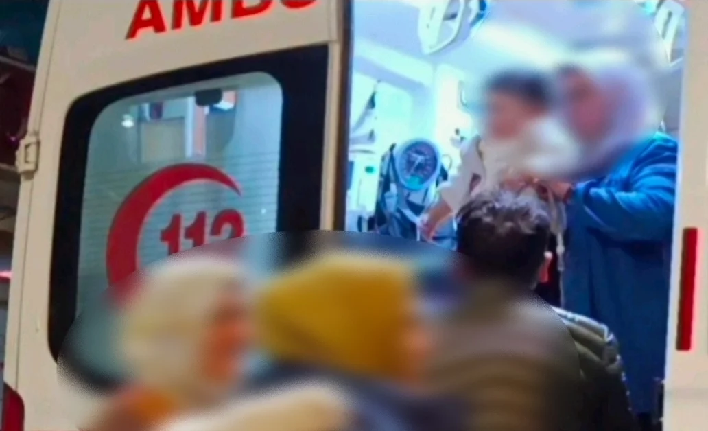 1 yaşındaki bebek merdivenden düştü