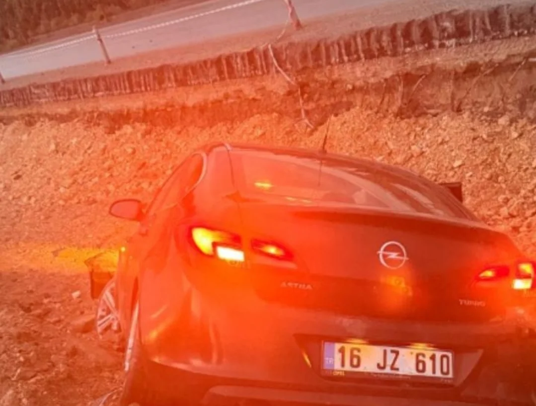 İnegöl'de korkutan kaza!