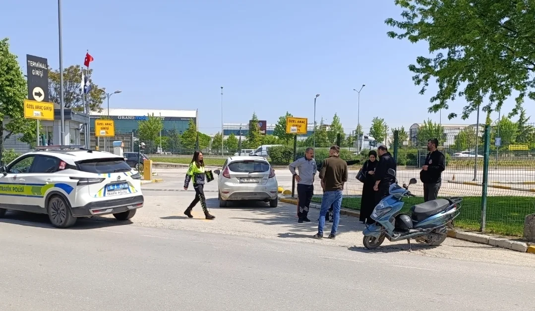 İnegöl'de görünmez kaza!