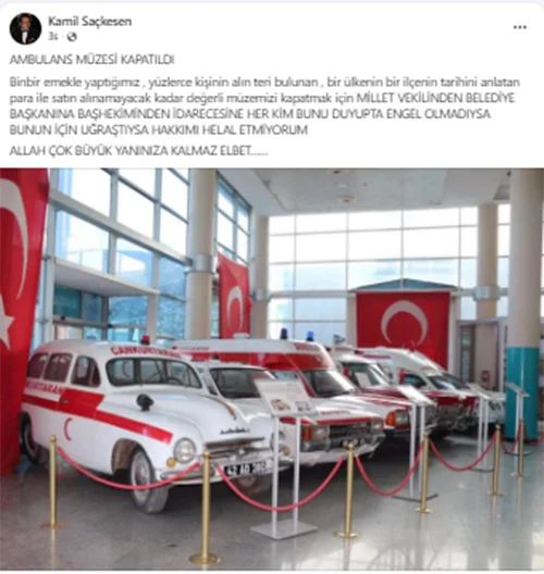 Kamil Saçkesen: “Hakkımı Helal Etmiyorum”